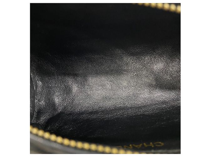 Borsa a tracolla Chanel Matelassé Coco Mark Nero - vista 9