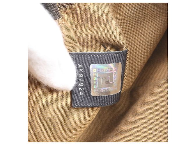 Fendi Zucca 8BR445 Schultertasche aus Leder Braun - Ansicht 9