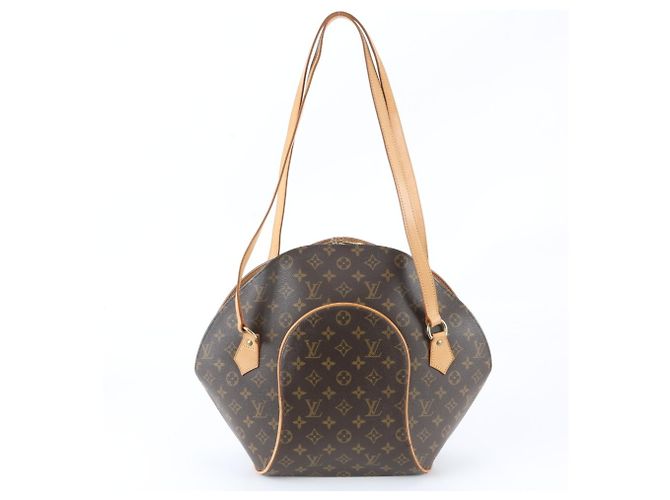 Borsa Shopping Louis Vuitton Monogram Ellipse Marrone - vista 3