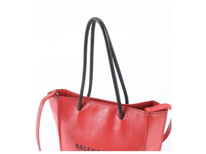 Borsa Shopping Balenciaga XXS Rosso - vista 3