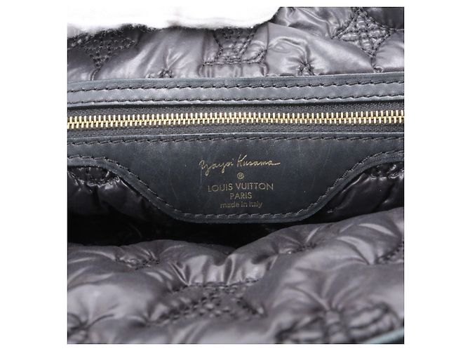 Borsa Tote Louis Vuitton x Yayoi Kusama Dot Infinity Lockit MM Nero Giallo - vista 10