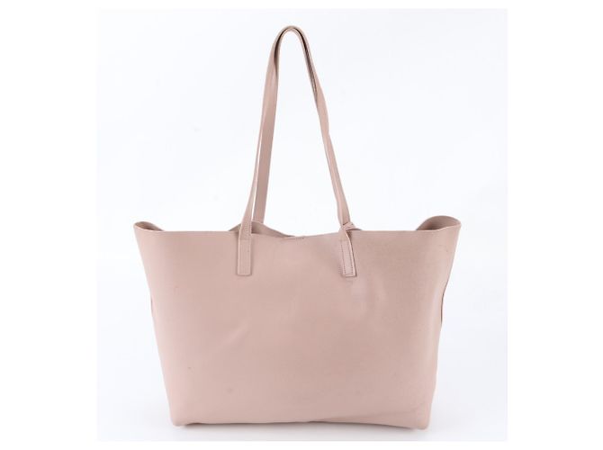 Autre Marque Saint Laurent Leder-Tote-Bag mit Beutel Pink - Ansicht 3