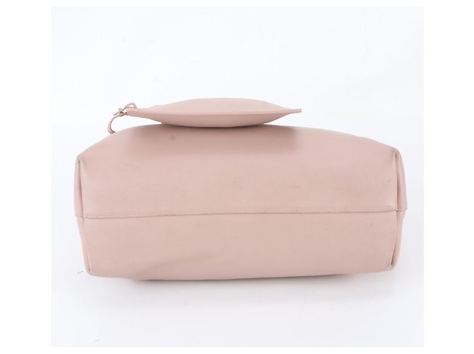 Autre Marque Saint Laurent Leder-Tote-Bag mit Beutel Pink - Ansicht 6