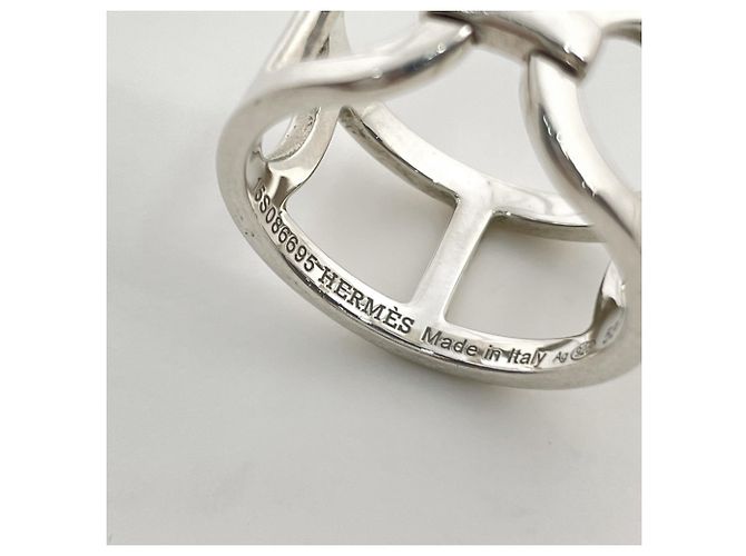 Hermès Hermes Ever Chaine d'Ancre MM Ring Silber - Ansicht 4