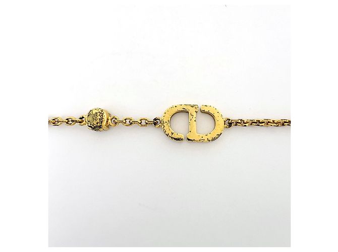Bracciale con ciondoli in oro Christian Dior D'oro - vista 2