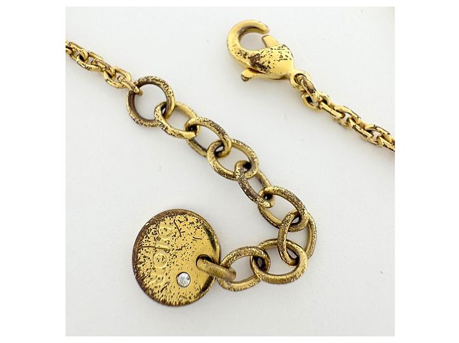Bracciale con ciondoli in oro Christian Dior D'oro - vista 3