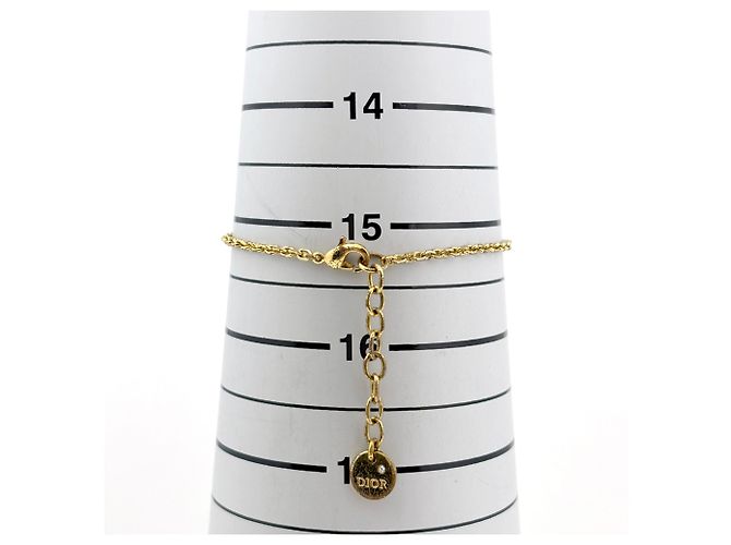 Bracciale con ciondoli in oro Christian Dior D'oro - vista 4