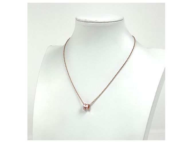 Hermès Colar Hermes Mini Pop H Rosa - vista 5