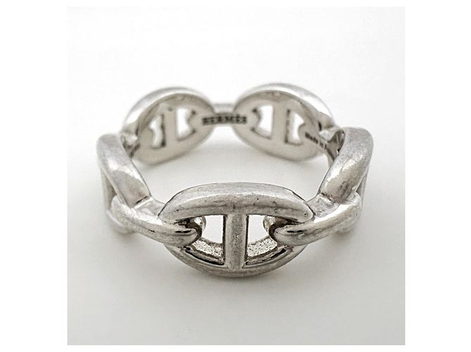 Hermès Hermes HERMES Ring Chaine d'Ancre Enchainée PM Silber - Ansicht 2