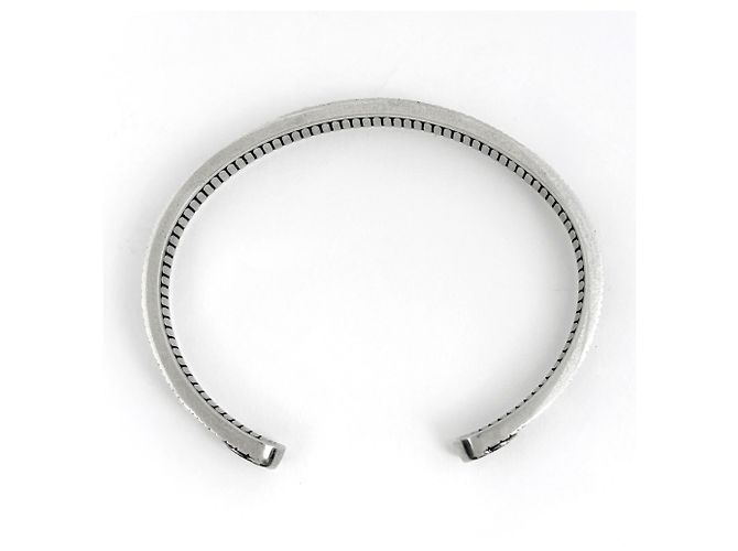 Bracciale Gucci GG Marmont Double G in argento - vista 4