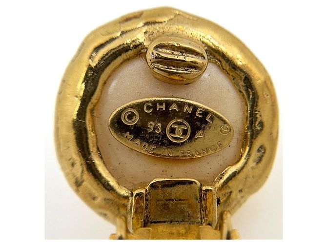 Orecchini a clip Chanel placcati oro D'oro - vista 5