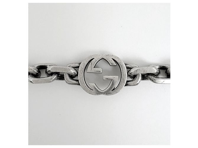 Bracciale con charm Gucci in argento - vista 2