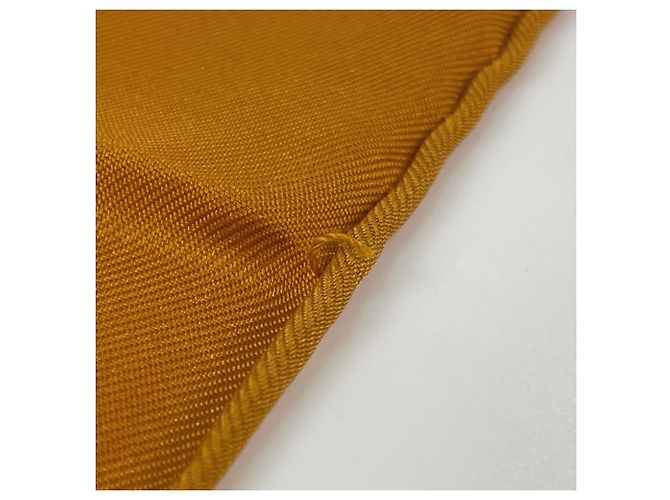 Hermès Foulard di seta Hermes Carre 90 L'ATLANTIDE Multicolore Arancione - vista 3