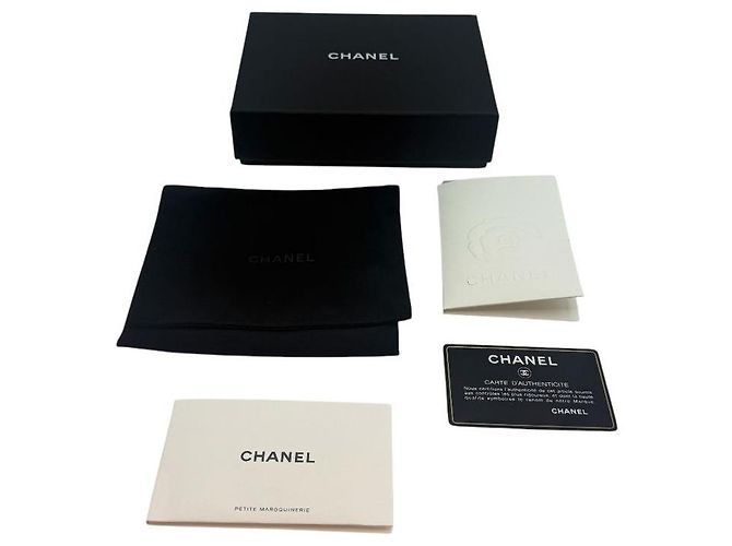 Chanel 19 Chanel Borsa Mini Crossbody WOC con Catena Nera Nero - vista 8