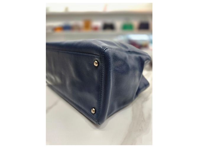 Chanel Surf Bag Silver Navy Collection Schultertasche Blau - Ansicht 17