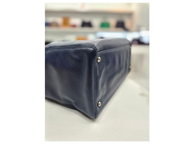 Chanel Surf Bag Silver Navy Collection Schultertasche Blau - Ansicht 18