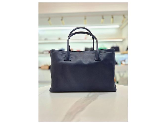 Chanel Surf Bag Silver Navy Collection Schultertasche Blau - Ansicht 6