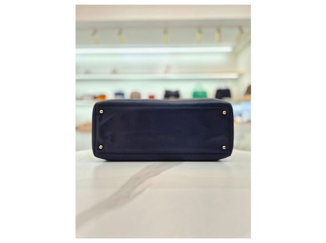 Chanel Surf Bag Silver Navy Collection Schultertasche Blau - Ansicht 7