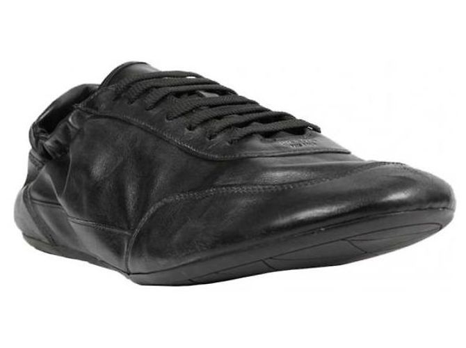Prada Collaps Leather Sneaker Schwarz - Ansicht 4