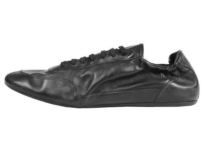 Prada Collaps Leather Sneaker Schwarz - Ansicht 6