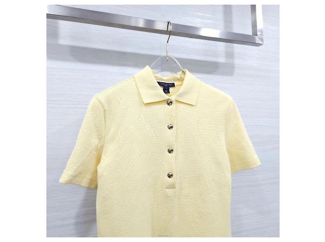 Louis Vuitton Monogram PK Polo T-Shirt Gelb - Ansicht 3