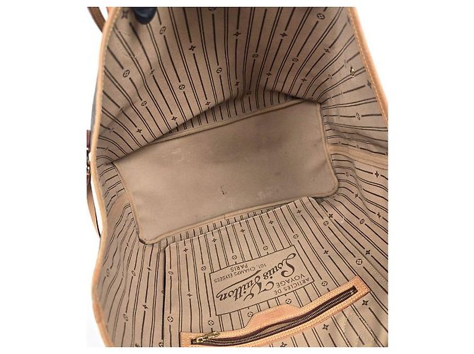 Louis Vuitton Monogram Neverfull GM Schultertasche Braun - Ansicht 10