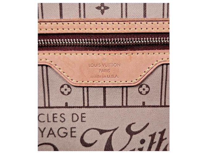 Louis Vuitton Monogram Neverfull GM Schultertasche Braun - Ansicht 11