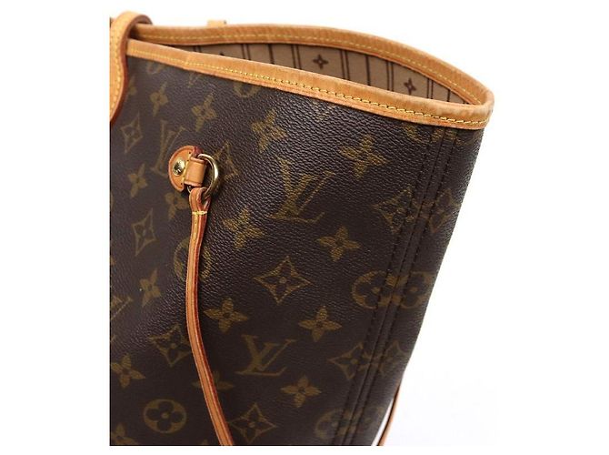 Louis Vuitton Monogram Neverfull GM Schultertasche Braun - Ansicht 7