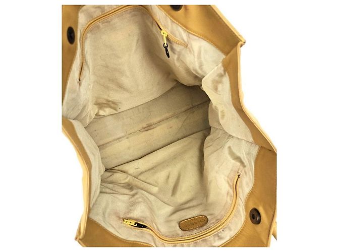 Chanel Borsa a tracolla Big CC in pelle gialla Giallo - vista 12