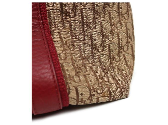 Autre Marque Borsa Tote Street Chic Burgundy Marrone - vista 10