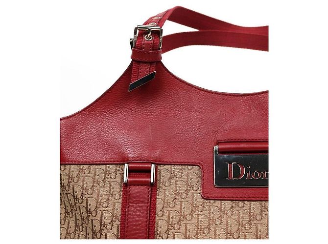 Autre Marque Borsa Tote Street Chic Burgundy Marrone - vista 11