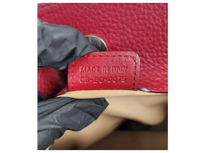 Autre Marque Borsa Tote Street Chic Burgundy Marrone - vista 13