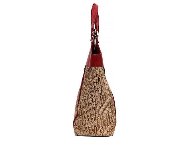 Autre Marque Borsa Tote Street Chic Burgundy Marrone - vista 2