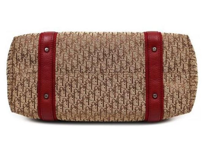 Autre Marque Borsa Tote Street Chic Burgundy Marrone - vista 4