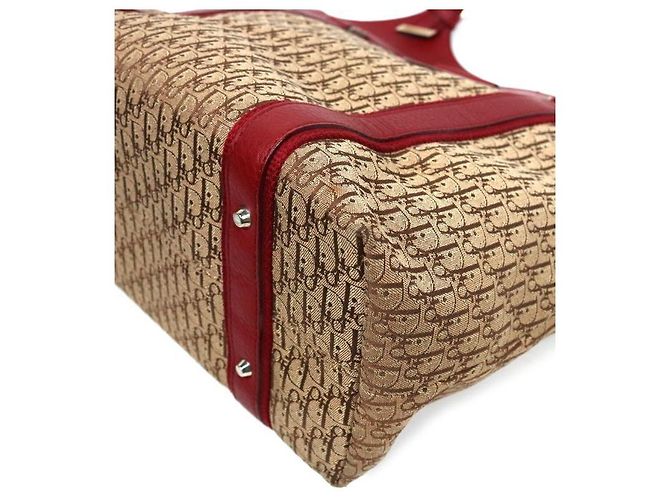 Autre Marque Borsa Tote Street Chic Burgundy Marrone - vista 6