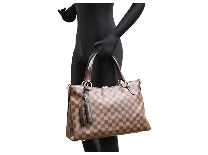 Borsa Louis Vuitton Limington da donna N40023 Marrone - vista 9