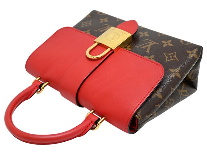 Bolsa Louis Vuitton Rocky BB para mulher Marrom Vermelho - Ansicht 4