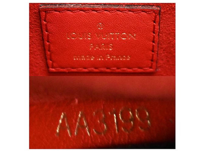 Bolsa Louis Vuitton Rocky BB para mulher Marrom Vermelho - Ansicht 8