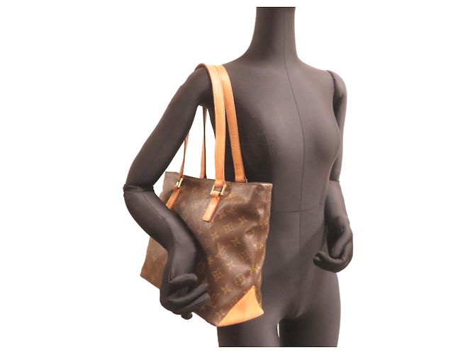 Borsa Tote Cabas Piano da donna Louis Vuitton Marrone - vista 9