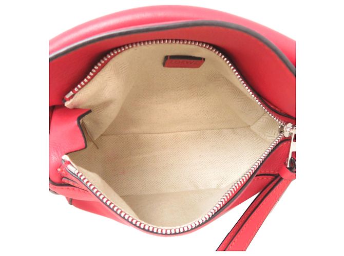 Borsa a mano Loewe Puzzle Mini da donna Rosso - vista 6