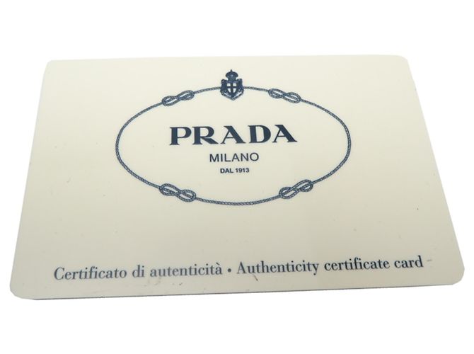 Borsa Tote Prada Canapa Shopping da donna Blu Beige - vista 9