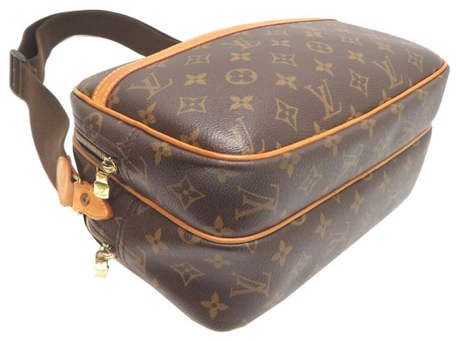 Borsa a tracolla Louis Vuitton Reporter PM Marrone - vista 3