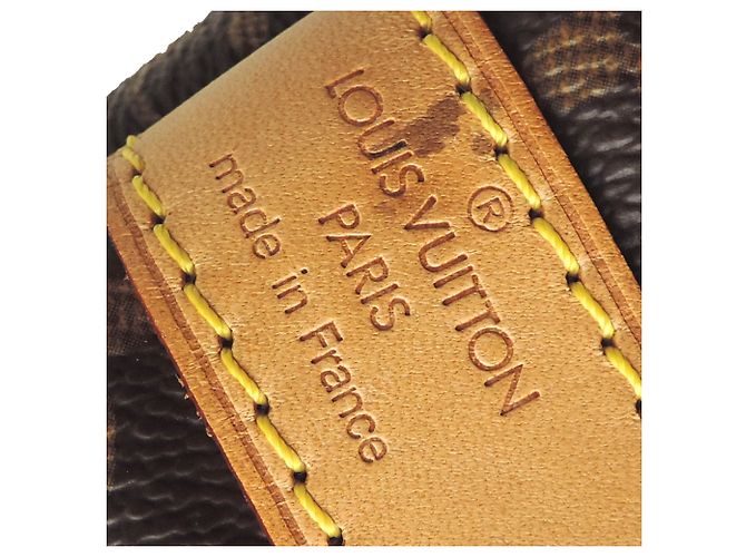 Louis Vuitton Keepall Bandoulière 55 Boston Bag Marrone - vista 7