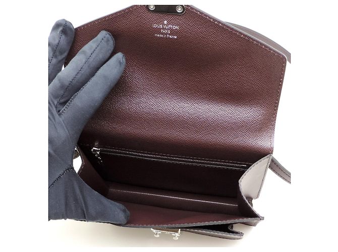 Bolso de mano Louis Vuitton Monceau BB para mujer Púrpura Morado oscuro - vista 6