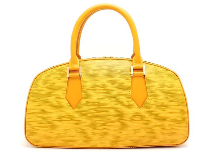 Borsa Louis Vuitton Jasmine M52089 Giallo - vista 2