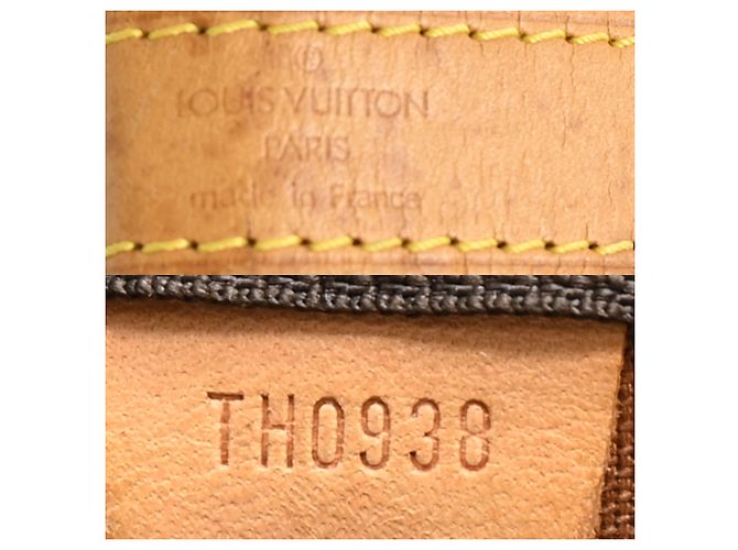 Louis Vuitton Keepall Bandoulière 55 Boston Bag Marrone - vista 7