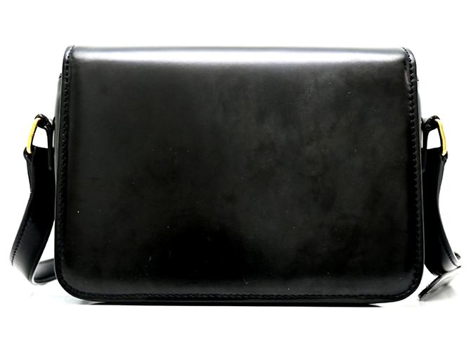 Céline Borsa a tracolla Celine Teen Triomphe da donna Nero - vista 2