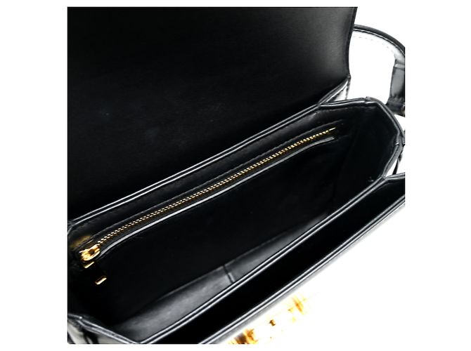 Céline Borsa a tracolla Celine Teen Triomphe da donna Nero - vista 6