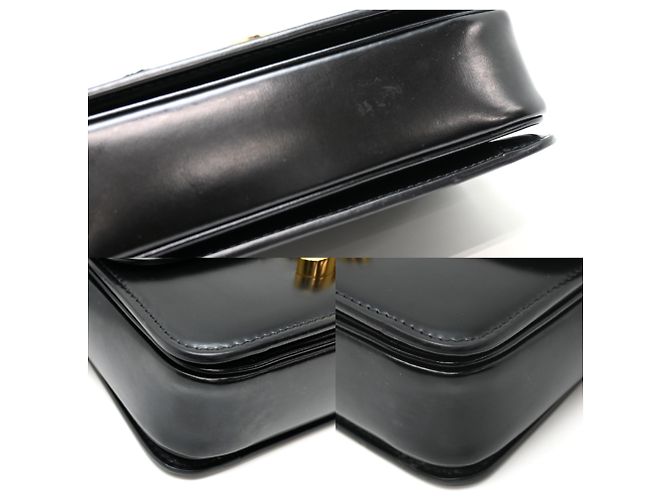 Céline Borsa a tracolla Celine Teen Triomphe da donna Nero - vista 8