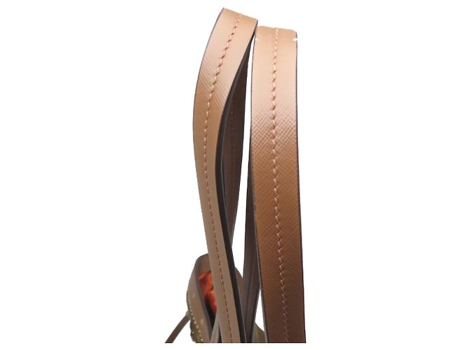 Borsa Tote Prada da Donna in Khaki Cachi - vista 5
